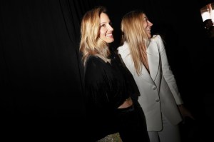 Dianna Agron at the Giorgio Armani Spring 2025 Ready-to-Wear show