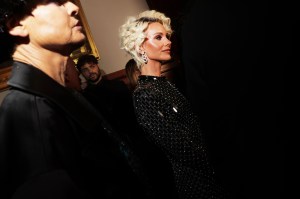 Ashley Barnett at the Giorgio Armani Spring 2025 Ready-to-Wear show