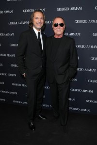 Lance LePere and Michael Kors