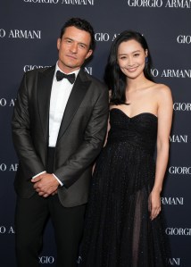 Orlando Bloom and Fala Chen