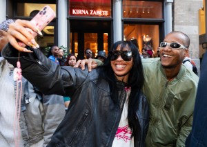 Kitty Ca$h and Heron Preston