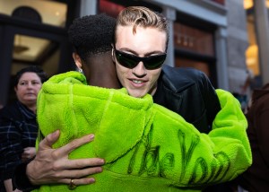 Yvesmark Chery and Lucky Blue Smith
