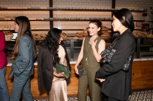 Monica Padman, Kate Mara and Lisa Ling
