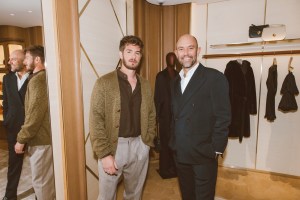 Andrew Garfield and Damien Bertrand