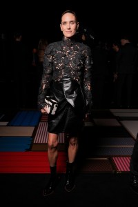 Jennifer Connelly at the Louis Vuitton Spring 2025 ready-to-wear show
