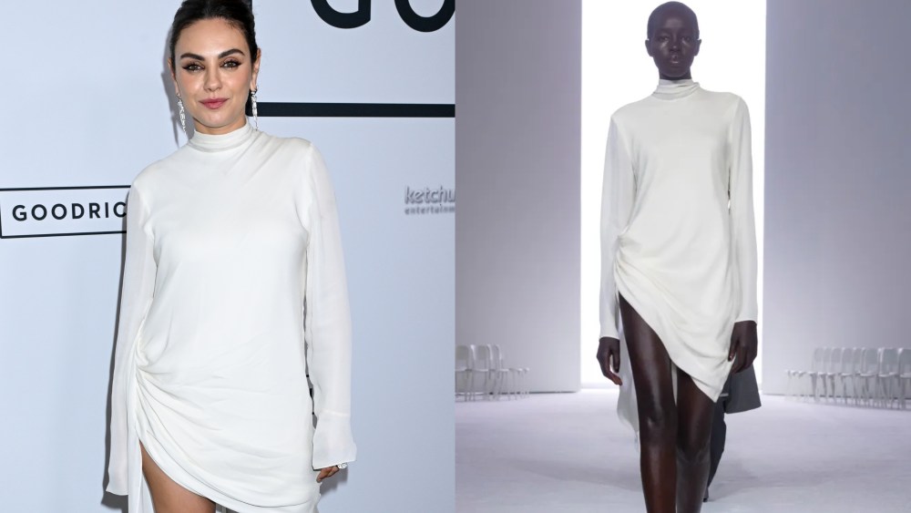 Mila Kunis, Goodrich, Brandon Maxwell dress