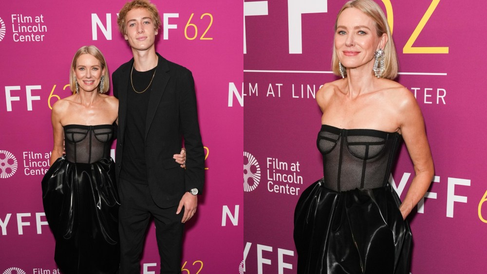 Naomi Watts, Schiaparelli, Sasha Schreiber, "The Friend" premiere, New York Film Festival