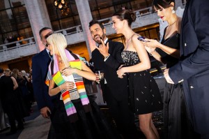 Justin Theroux and Nicole Brydon Bloom