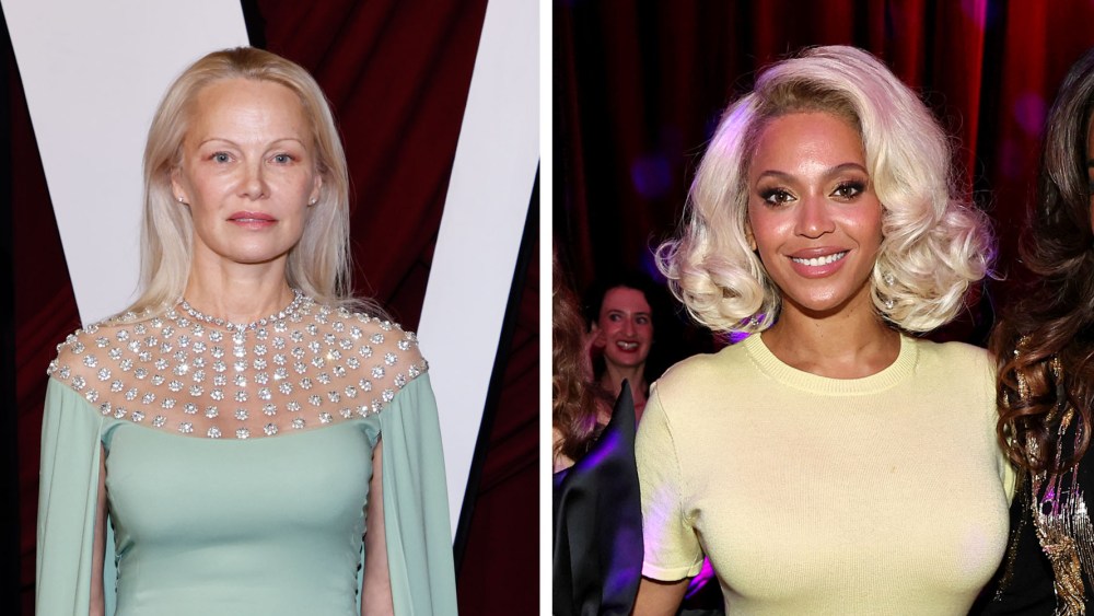 beyonce, Pamela Anderson at Glamour’s 2024 Women of the Year held at The Times Square EDITION on October 8, 2024 in New York City.