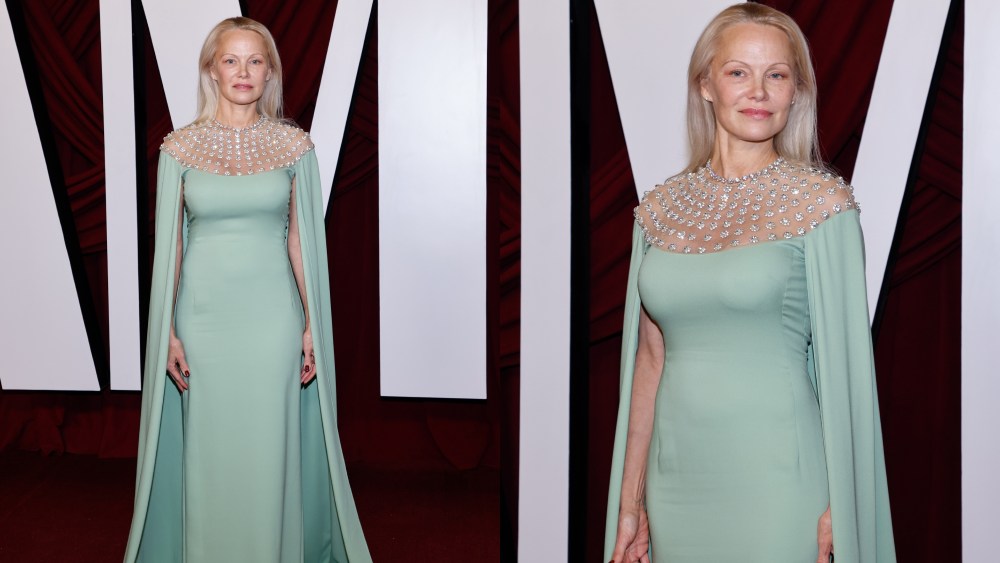 Pamela Anderson, Oscar de la Renta, Glamour Women of the Years Awards 2024, red carpet