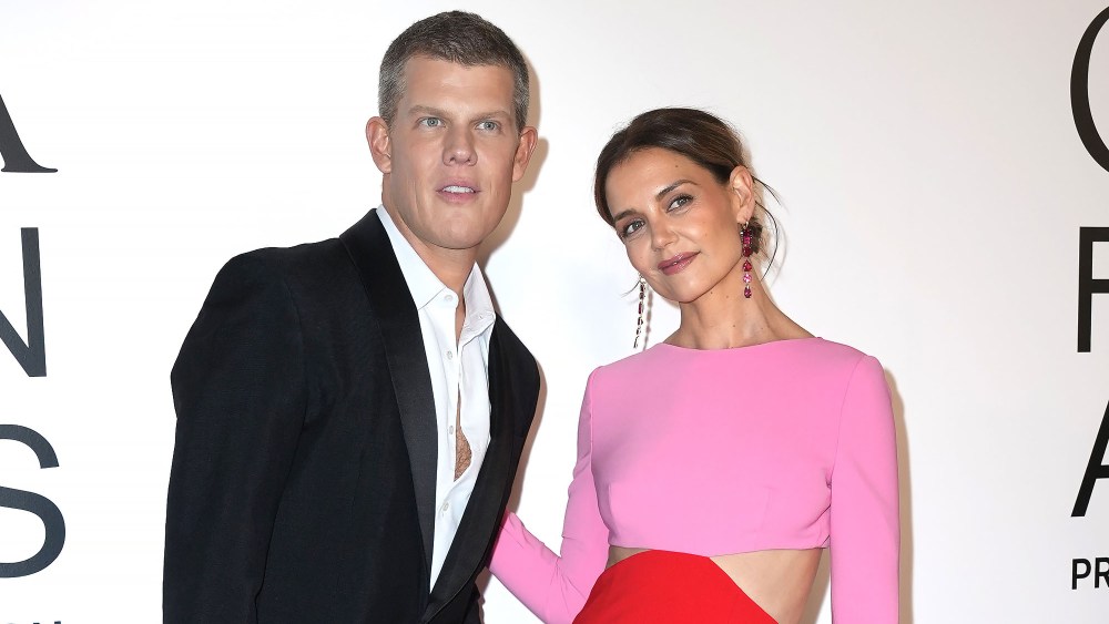 Wes Gordon, Katie Holmes at the 2024 CFDA Fashion Awards held at the American Museum of Natural History on October 28, 2024 in New York, New York.