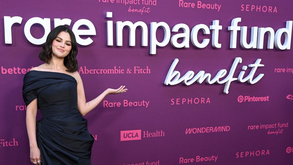 Selena Gomez at the second annual Rare Impact Fund Benefit.