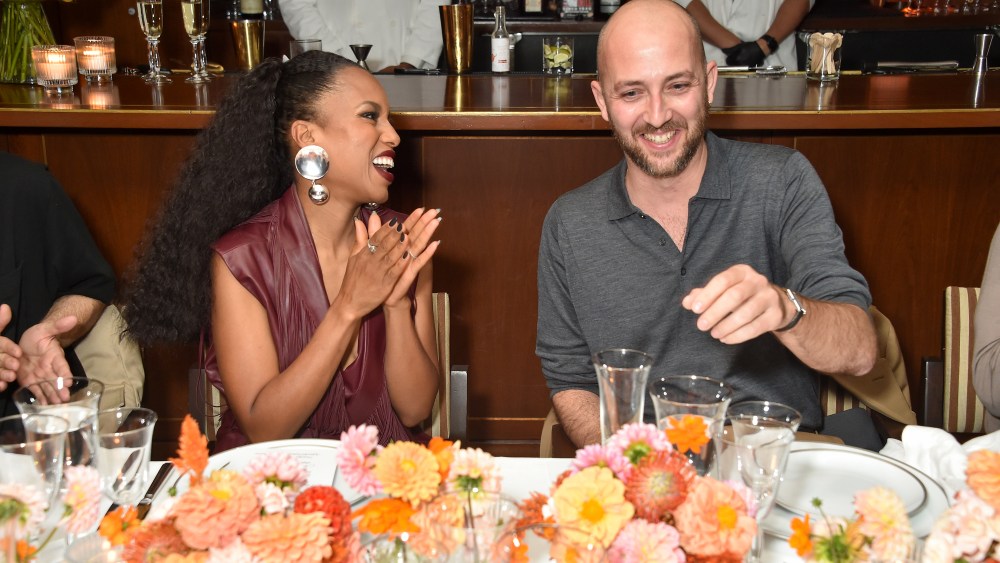 Kerry Washington and Matteo Tamburini