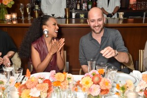 Kerry Washington and Matteo Tamburini