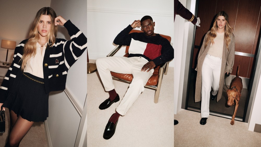 Sofia Richie Grainge, Damson Idris, Tommy Hilfiger, holiday campaign
