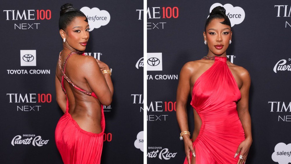 Victoria Monét at TIME100 Next held at Current at Pier 59 on October 09, 2024 in New York, New York.