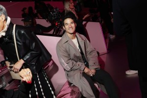 Joseph Altuzarra at the Victoria's Secret Fashion Show held at the Brooklyn Navy Yard on October 15, 2024 in New York, New York.