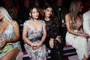 Suni Lee and Toni Breidinger
