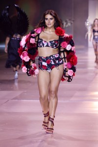Jill Kortleve on the runway at the Victoria's Secret Fashion Show.