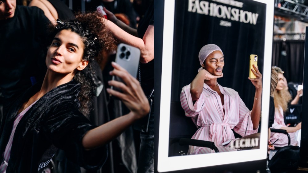 models, Backstage at the Victoria Secret Fashion Show
