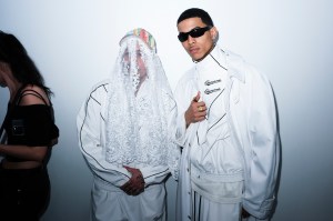 Backstage at Willy Chavarria Fall 2024 Ready-to-Wear