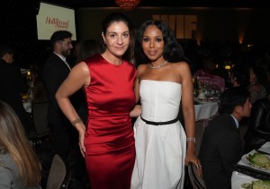 Maria Giulia Prezioso Maramotti and Kerry Washington