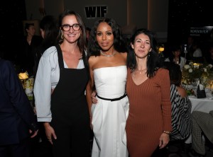 Natalie Rae, Kerry Washington and Lisa Mazzotta