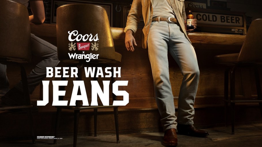 The latest cross-brand collaboration is a unique blend of beer and denim.