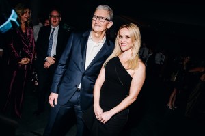 Tim Cook and Reese Witherspoon