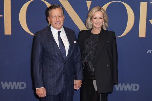 NEW YORK, NEW YORK - OCTOBER 29: Tom Werner and Jennifer Ashton attend the 2024 WWD Honors at Cipriani South Street on October 29, 2024 in New York City.  (Photo by Michael Loccisano/WWD via Getty Images)