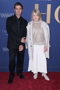 NEW YORK, NEW YORK - OCTOBER 29: Antoni Porowski and Martha Stewart attend the 2024 WWD Honors at Cipriani South Street on October 29, 2024 in New York City.  (Photo by Michael Loccisano/WWD via Getty Images)