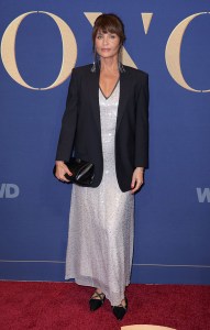 NEW YORK, NEW YORK - OCTOBER 29: Helena Christensen attends the 2024 WWD Honors at Cipriani South Street on October 29, 2024 in New York City.  (Photo by Michael Loccisano/WWD via Getty Images)