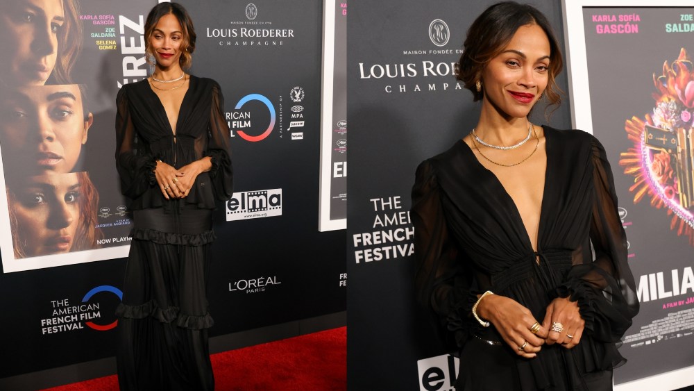 Zoe Saldana, Emilia Perez, American French Film Festival