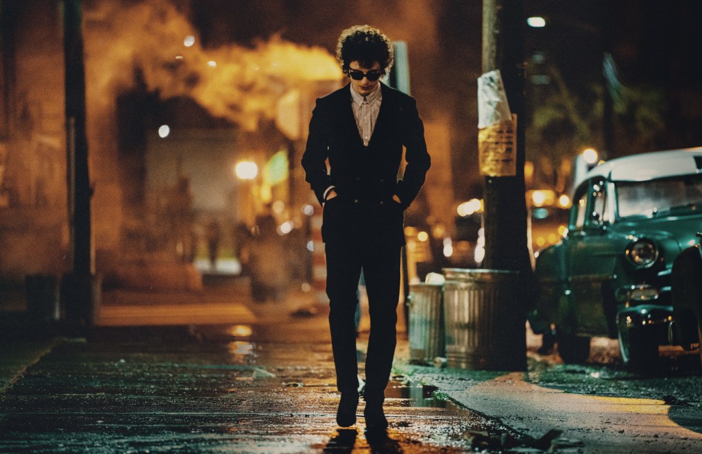 The Remaking of Bob Dylan’s Style in ‘A Complete Unknown’ — Britain, The Beatles, Levi’s