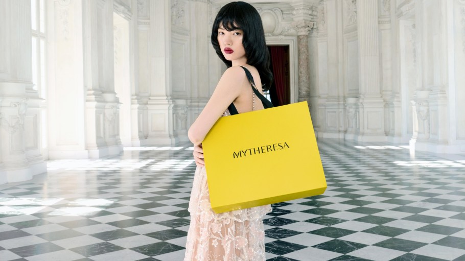 From Mytheresa's campaign advocating festive styles.