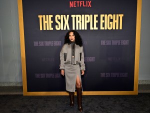 WASHINGTON, DC - NOVEMBER 20: Kerry Washington attends The Six Triple Eight DC Special Screening at National Museum Of African American History & Culture on November 20, 2024 in Washington, DC. (Photo by Shannon Finney/Getty Images for Netflix)