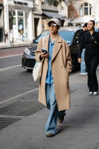 Street style in New York, Fall 2024.