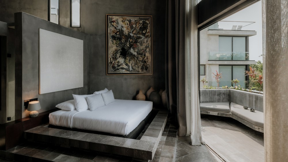 Inside one of the Barneys New York Residences in Tulum, Mexico.