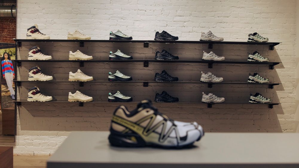 Salomon, NYC, store, SoHo, shoe store, sneaker store, Sportstyle, sneakers, Amer Sports