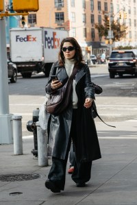 Street style in New York, Fall 2024.