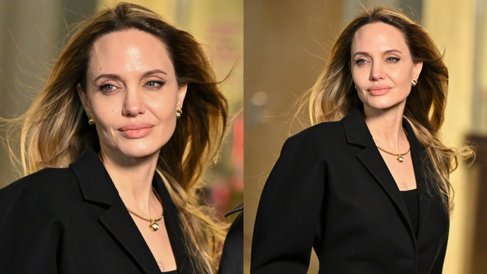 Angelina Jolie at a screening of "Maria" on Nov. 13 in New York, quiet luxury