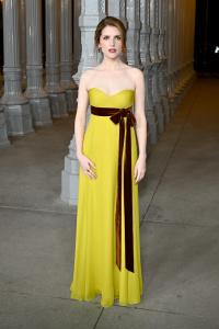 Anna Kendrick at the 2024 LACMA Art+Film Gala held at the Los Angeles County Museum of Art on November 02, 2024 in Los Angeles, California.