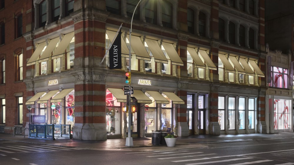 The new Aritzia store in SoHo.