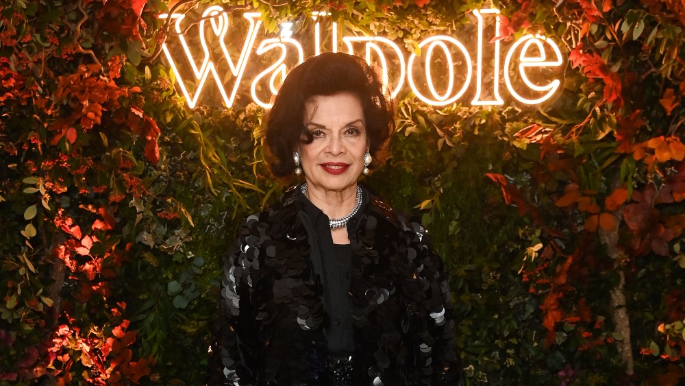 LONDON, ENGLAND - NOVEMBER 18: Bianca Jagger attends the Walpole British Luxury Awards 2024 at The Dorchester on November 18, 2024 in London, England. Photo Credit: Dave Benett.