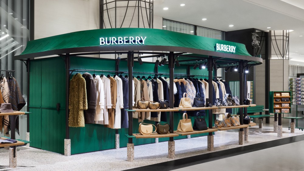 Burberry Outerwear Pop Up at Hankyu Umeda Cotocoto in Osaka, Japan