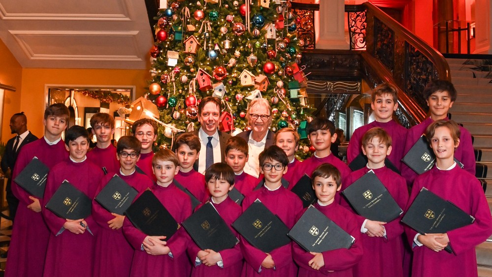 LONDON, ENGLAND - NOVEMBER 20: Paul Smith attends the Claridge's Christmas Tree Party 2024 on November 20, 2024 in London, England. Photo by Dave Benett