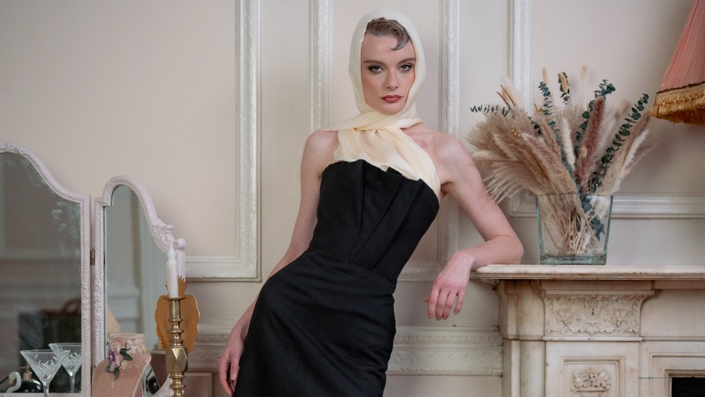 A look from Abbie Leach Atelier's first presentation.