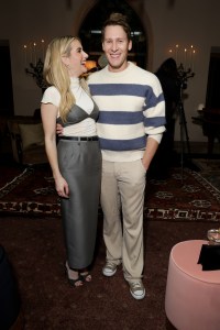 Emma Roberts and Dustin Lance Black