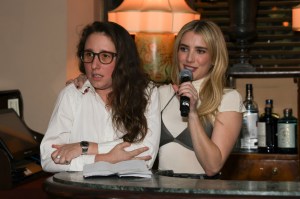 Karah Preiss and Emma Roberts