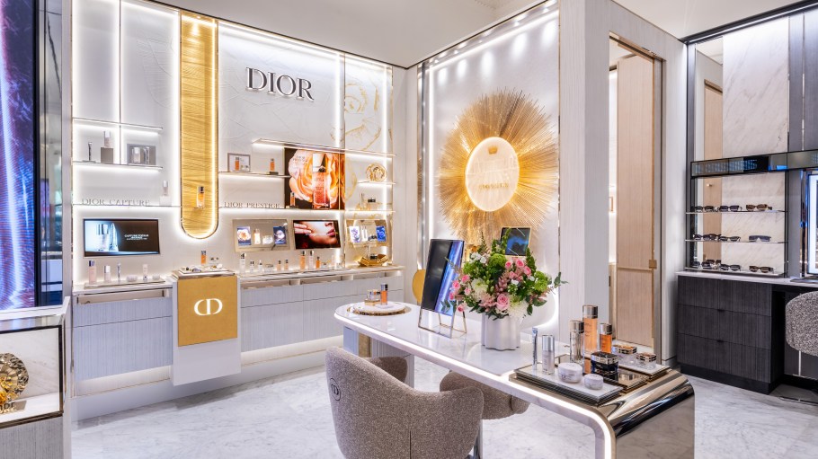 Dior,  Seflridges. Oxford Street. London.